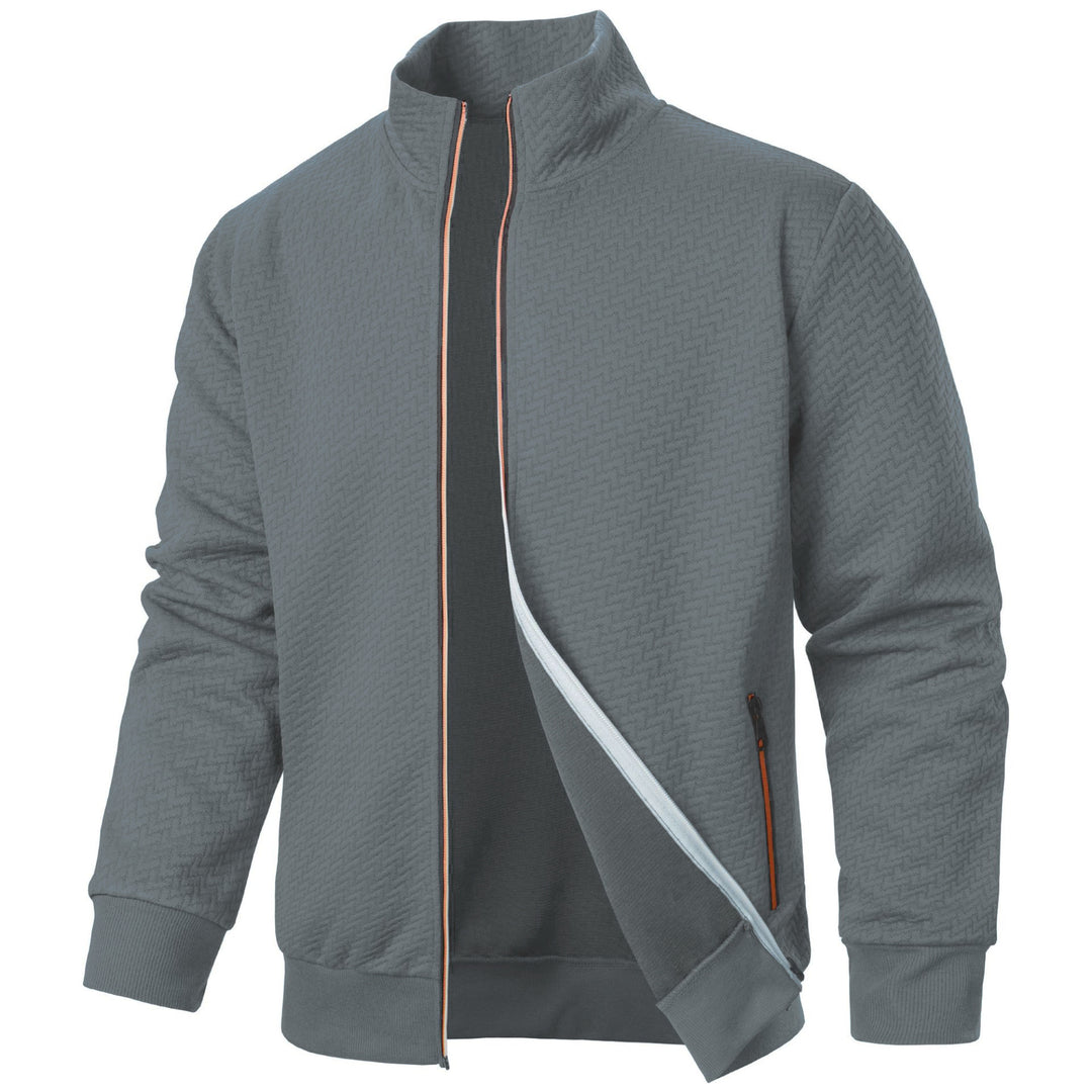 Herren Sportliche Steppjacke mit hohem Kragen und funktionalen Taschen Echoarchiv