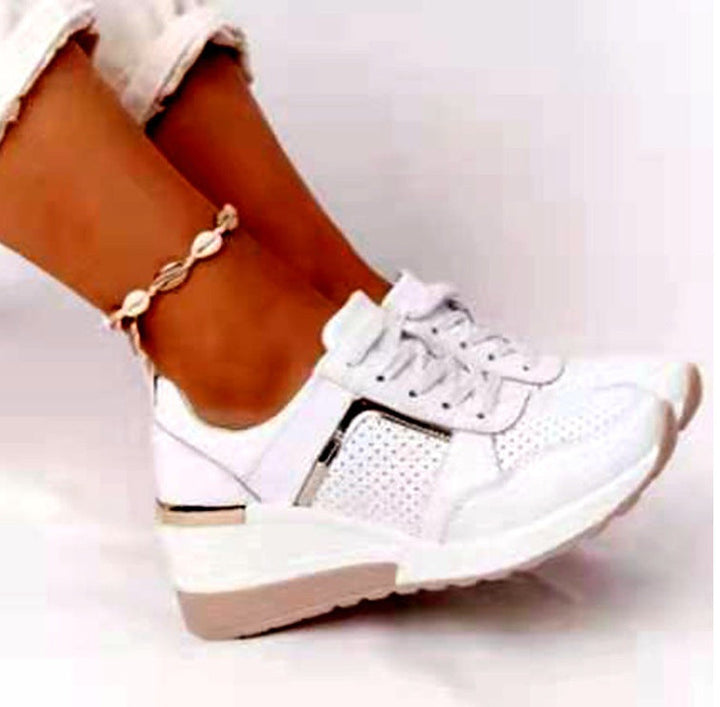 Damen modische Plateau-Sneaker mit atmungsaktiver Mesh-Oberfläche und komfortablem Fußbett Echo Archiv
