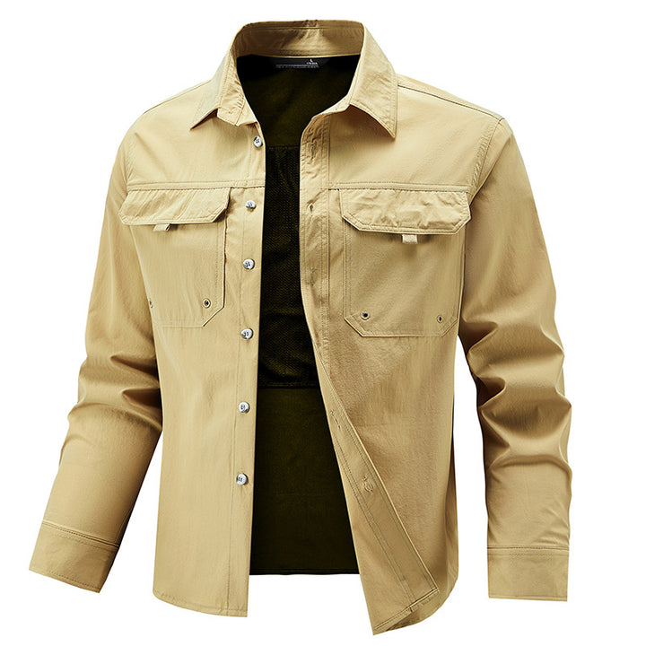 Herren Praktische Outdoor-Hemdjacke Echo Archiv