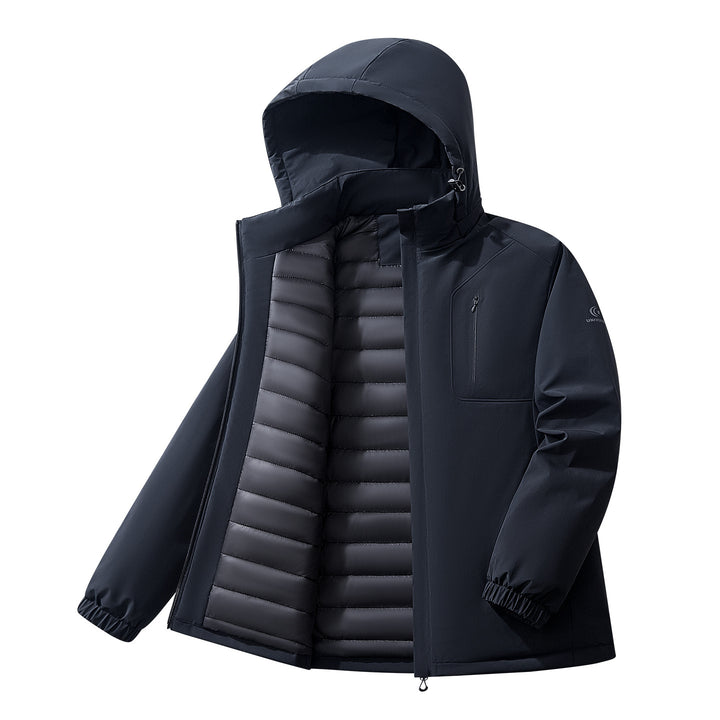 Herren Wetterfeste Übergangsjacke Echo Archiv