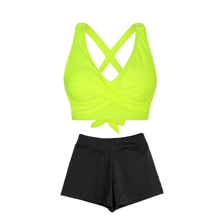 Damen Zweiteiliger Badeanzug mit floralem Design Echo Archiv
