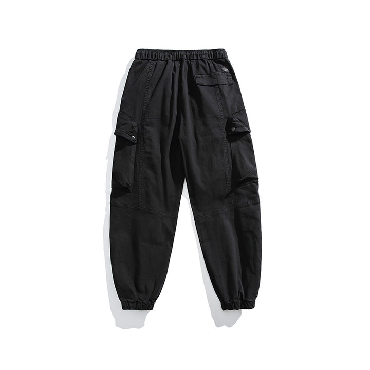 Herren Cargo-Hose mit elastischem Bund und praktischen Taschen Echoarchiv