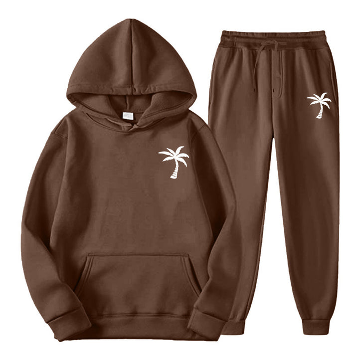 Damen Bequemer Hoodie und Jogginghose Set Echoarchiv