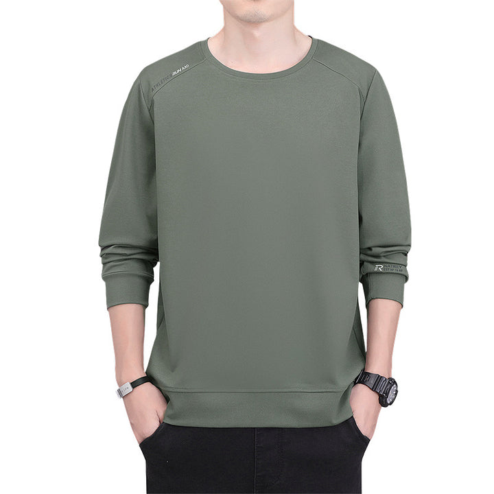 Herren Performance-Sweatshirt mit wärmender Innenlage und minimalistischer Rundhalsausschnitt Echo Archiv