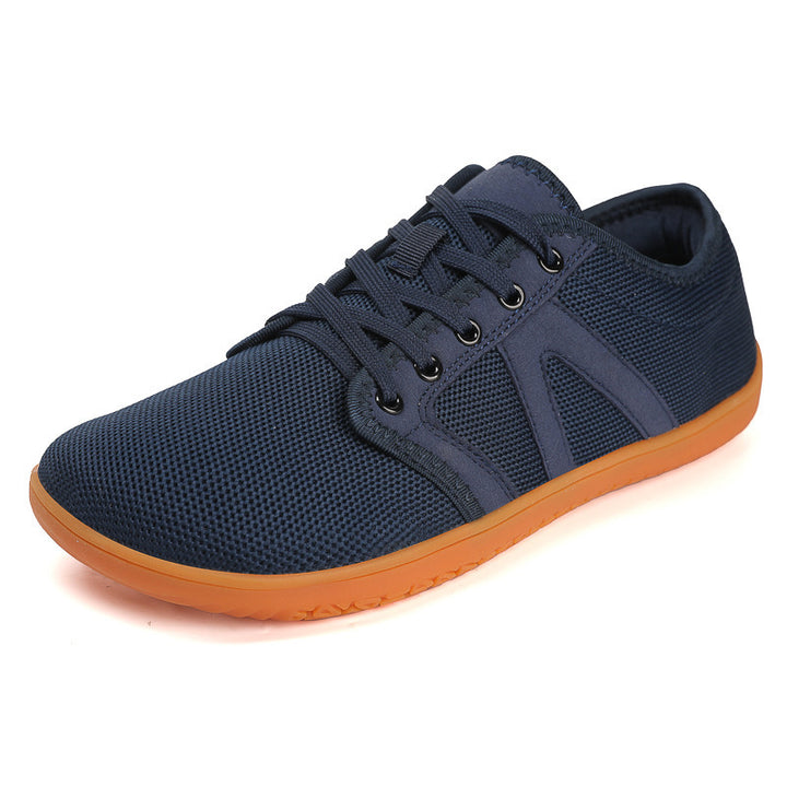 Unisex nan minimalistischer City-Sneaker mit feinmaschigem Textiloberteil, gepolstertem Einstieg und flexibler Gummilaufsohle Echo Archiv