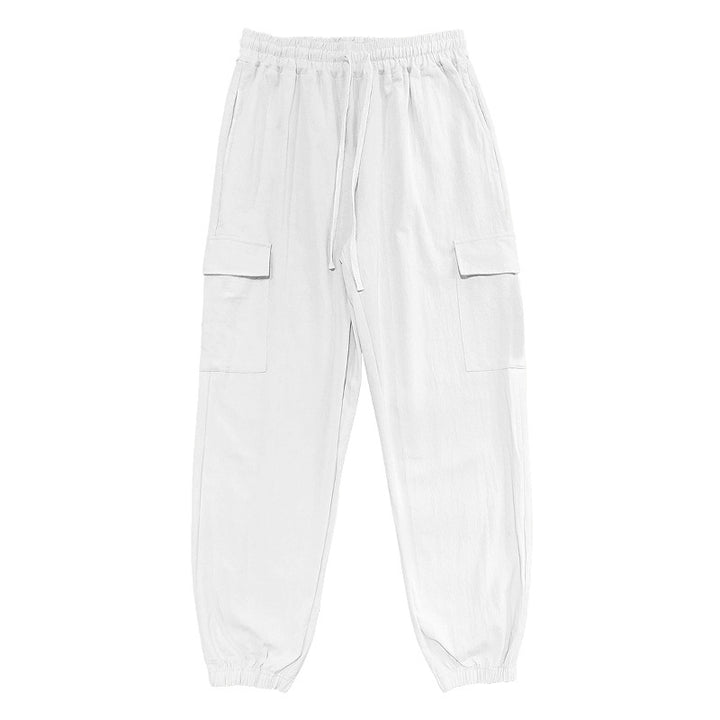 Herren Cargo-Hose mit elastischem Bund und multifunktionalen Taschen Echoarchiv