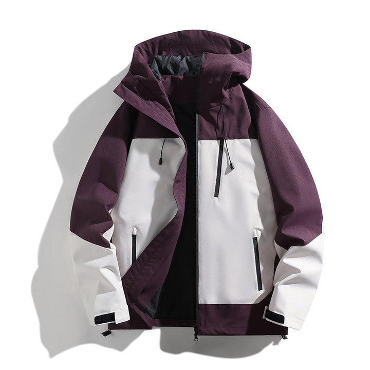 Damen technische Allwetterjacke mit vielseitigem Kapuzendesign und verstellbaren Belüftungsöffnungen Echoarchiv