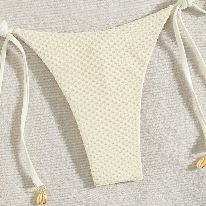 Damen Triangel-Bikini-Set mit strukturierter Oberfläche Echo Archiv
