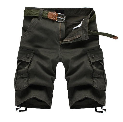 Herren Cargo-Shorts mit vielseitigen Taschen und verstellbarem Bund Echoarchiv