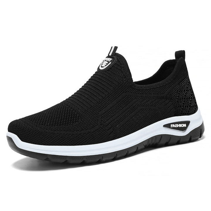 Damen Atmungsaktive und flexible Slip-On Sneakers Echo Archiv
