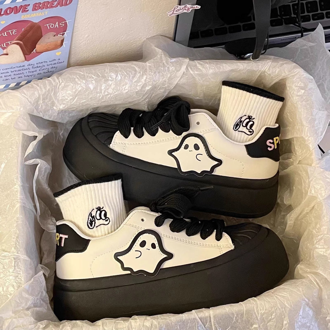 Damen Verspielte Sneakers mit einzigartigem Design und dicker Sohle Echo Archiv