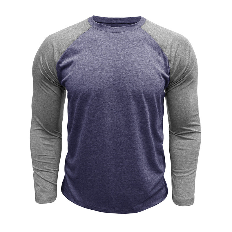 Herren Sportliches Langarmshirt mit Raglanärmeln Echoarchiv