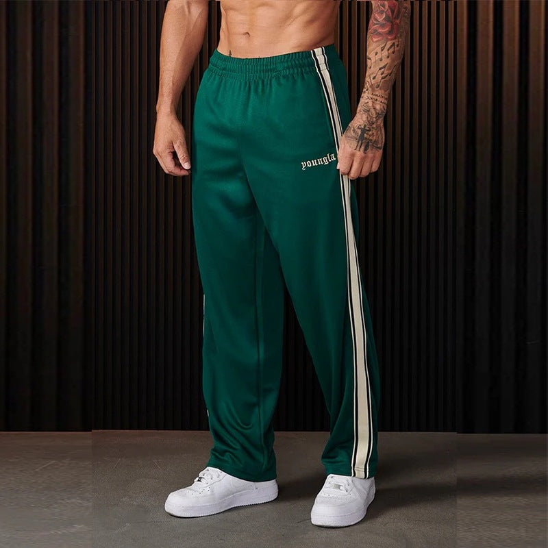 Herren Sportliche Freizeithose mit seitlichem Streifen Echoarchiv