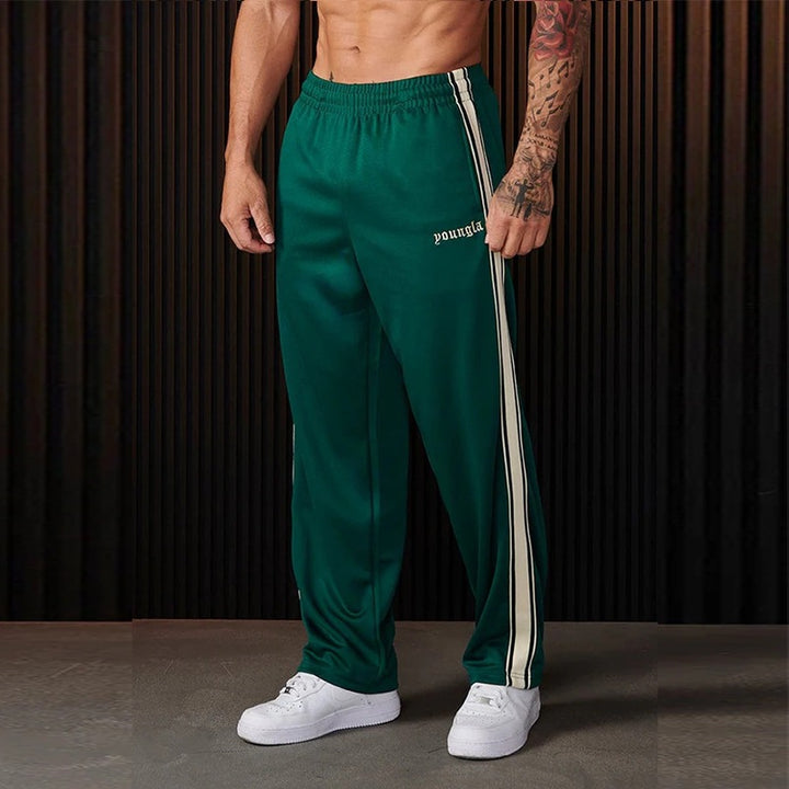 Herren Sportliche Freizeithose mit seitlichem Streifen Echoarchiv