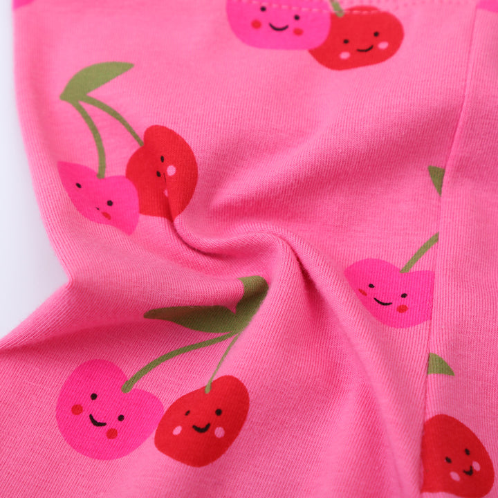 Mädchen Leggings mit fröhlichem Kirschmuster Echo Archiv