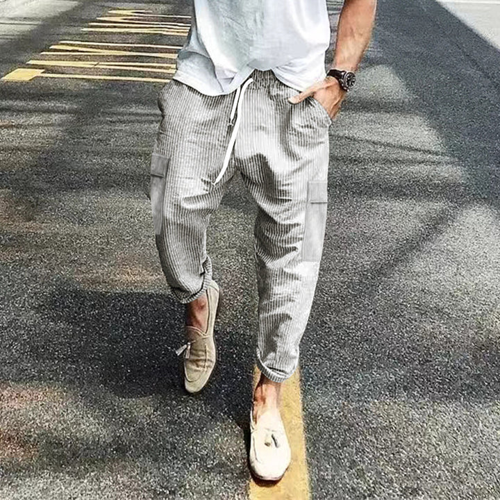 Herren Cargo-Jogginghose mit praktischen Seitentaschen und komfortablem Schnitt Echoarchiv