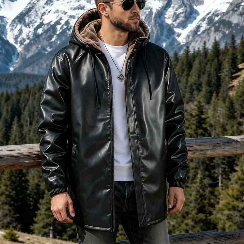 Herren Funktionale Kapuzenjacke Echo Archiv