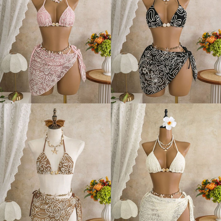 Damen Zweiteiliges Strandoutfit Echo Archiv
