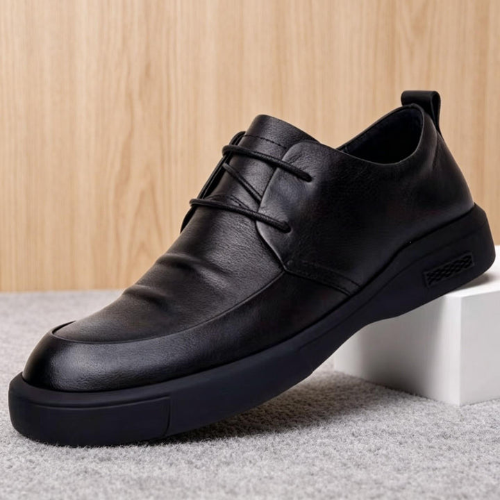 Herren Elegante Leder Sneakers Echoarchiv