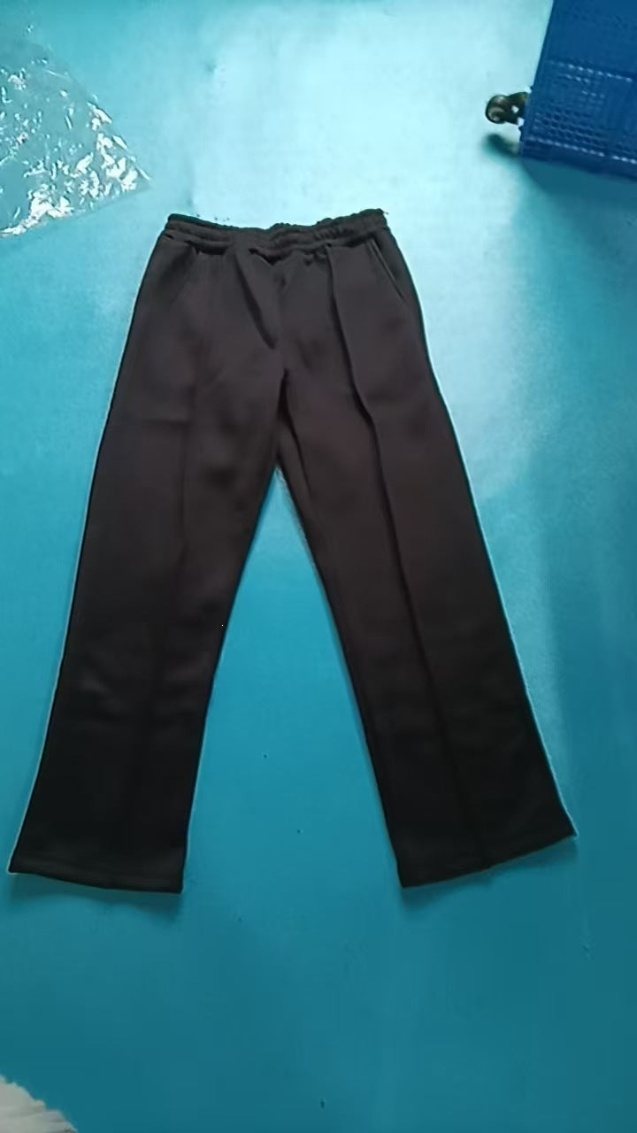 Damen nan komfortable High-Waist Jogginghose mit Kordelzug und tiefen Eingrifftaschen Echo Archiv
