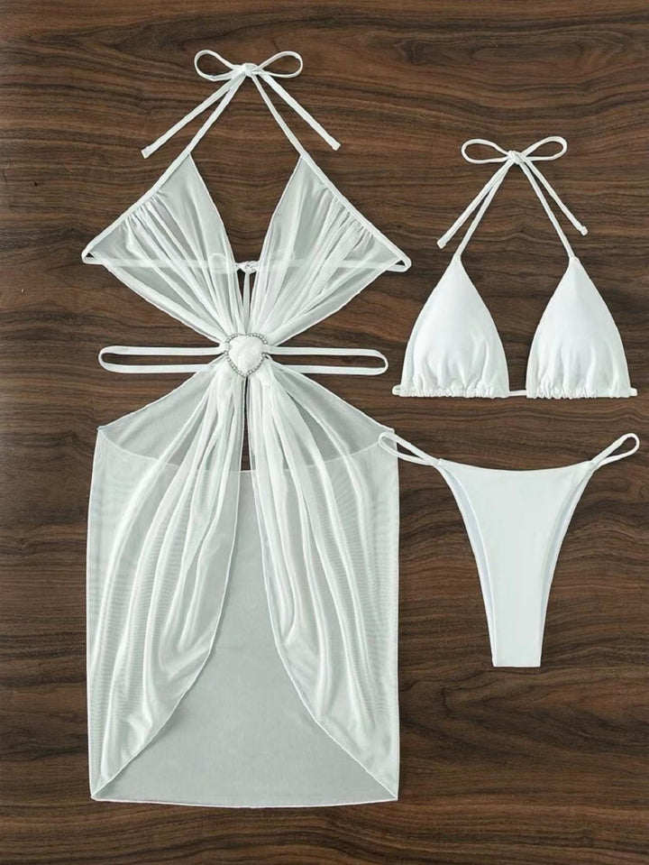 Damen Badeanzug mit eleganter Schnittführung Echo Archiv