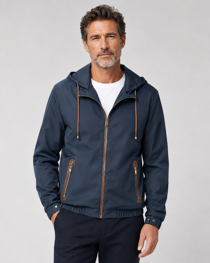 Herren Sportliche Übergangsjacke mit Kapuze Echo Archiv