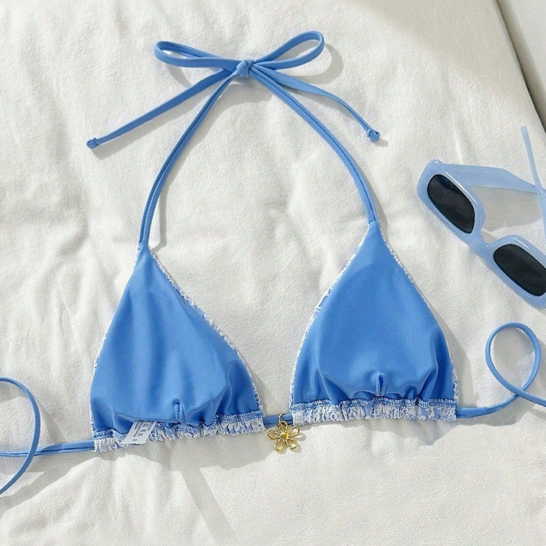 Damen Blumendekoriertes Bikini-Set Echo Archiv