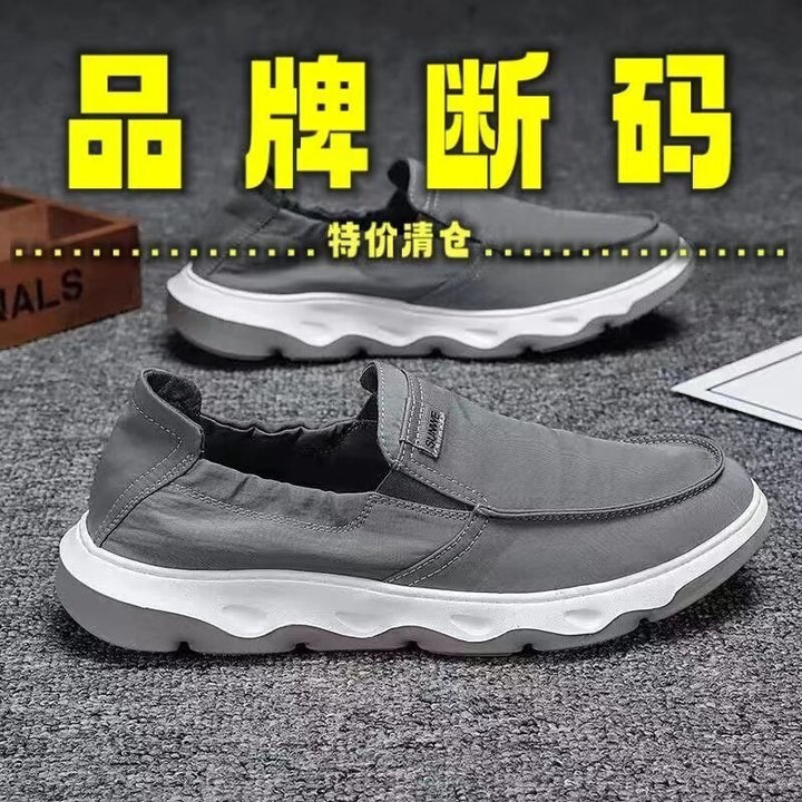 Herren Bequeme Slip-On Sneakers Echoarchiv 1788175354