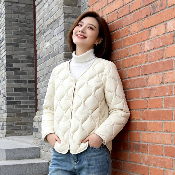 Damen Trendige Steppjacke Echoarchiv