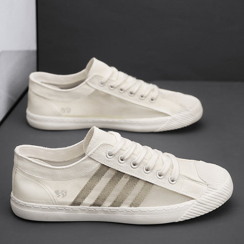 Herren atmungsaktive Low-Top Sneaker mit transparenten Mesh-Einsätzen – Norré