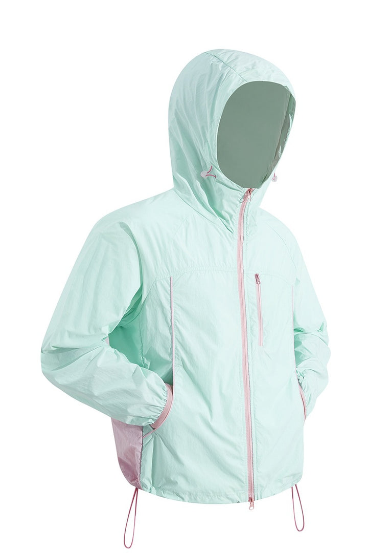 Herren Ultraleichte Kapuzenwindjacke aus Ripstop mit verstellbarem Saum & Brustreißverschluss Echoarchiv