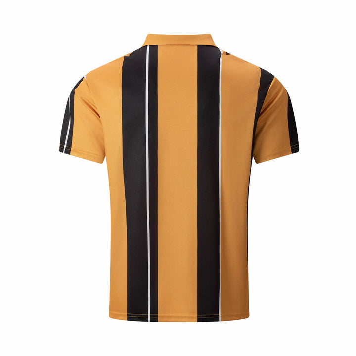 Herren Polo-Shirt mit modernem Streifenmuster Echoarchiv