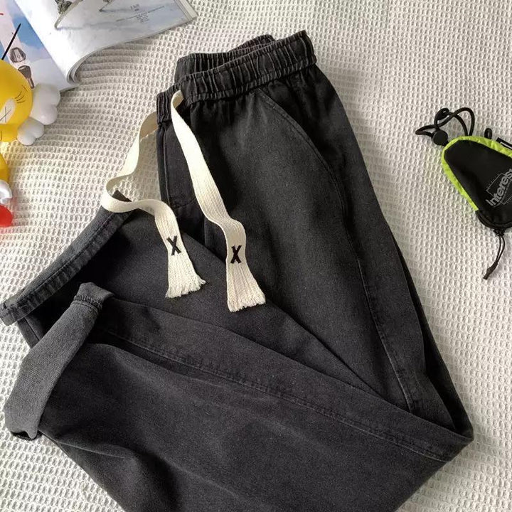 Herren lässige Sweatpants mit verstellbarem Bund und seitlichen Eingrifftaschen Echoarchiv