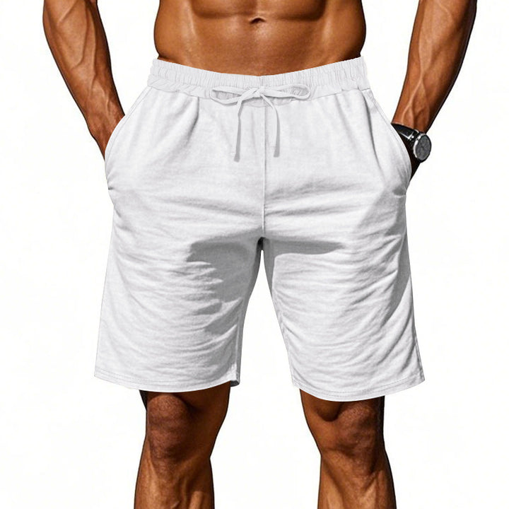 Herren nan lässige Baumwollmix Freizeitshorts mit elastischem Bund und Seitentaschen Echo Archiv