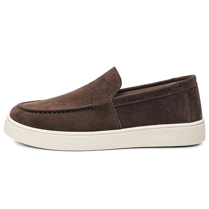 Herren Bequeme Wildleder Slipper Echo Archiv