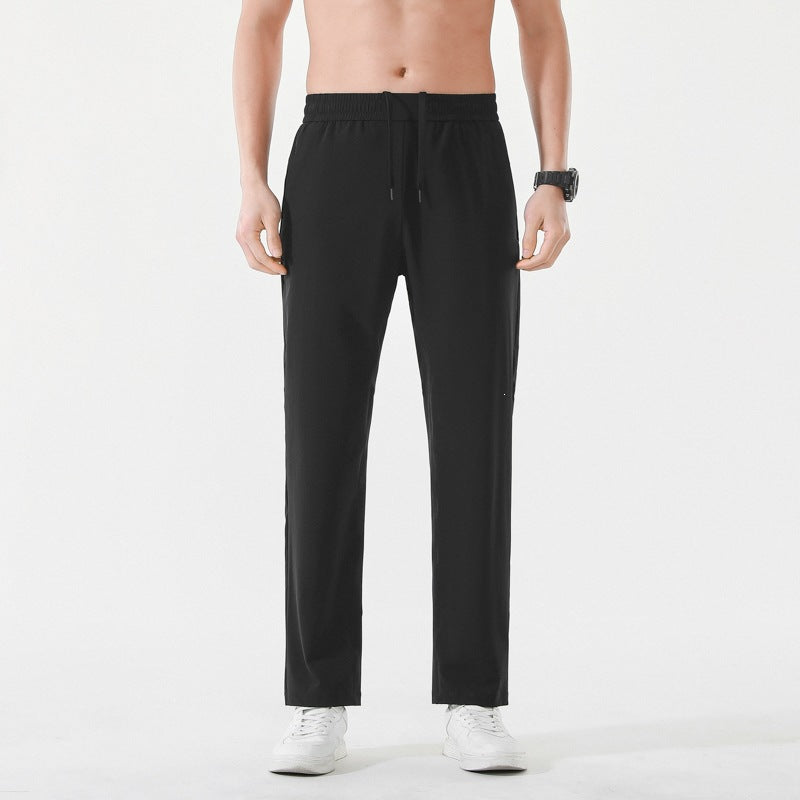 Herren Relaxed-Performance-Freizeithose mit elastischem Tunnelzug, schnell trocknendem Stretch & geradem Bein Echoarchiv