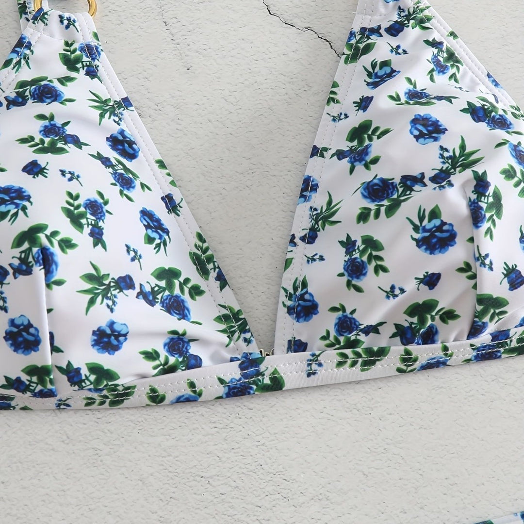 Damen Triangel-Bikini mit luxuriösen Details Echo Archiv