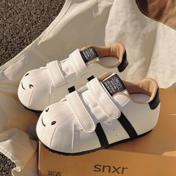 Damen Bequeme Sneaker mit Klettverschluss und sportlichem Design Echo Archiv