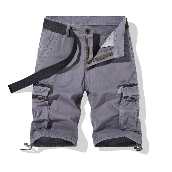 Herren Cargo-Shorts mit multifunktionalen Taschen und verstellbarem Bund Echoarchiv