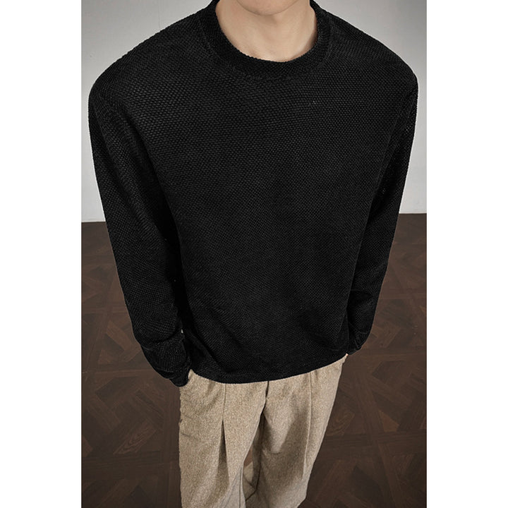 Herren Freizeit Langarmpullover Echo Archiv