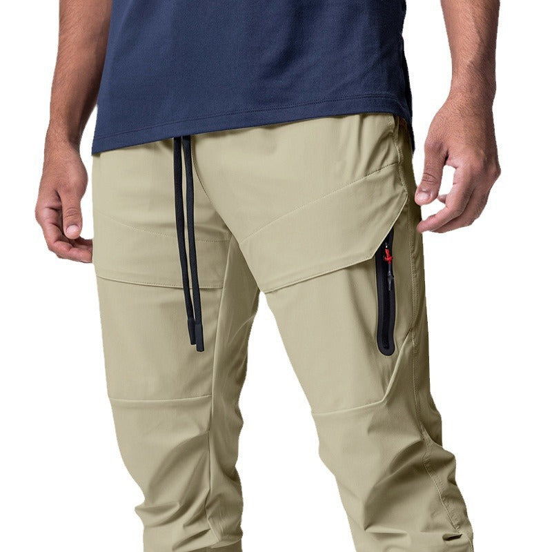 Herren Komfortable Cargo-Hose mit innovativen Taschen und elastischem Bund Echoarchiv