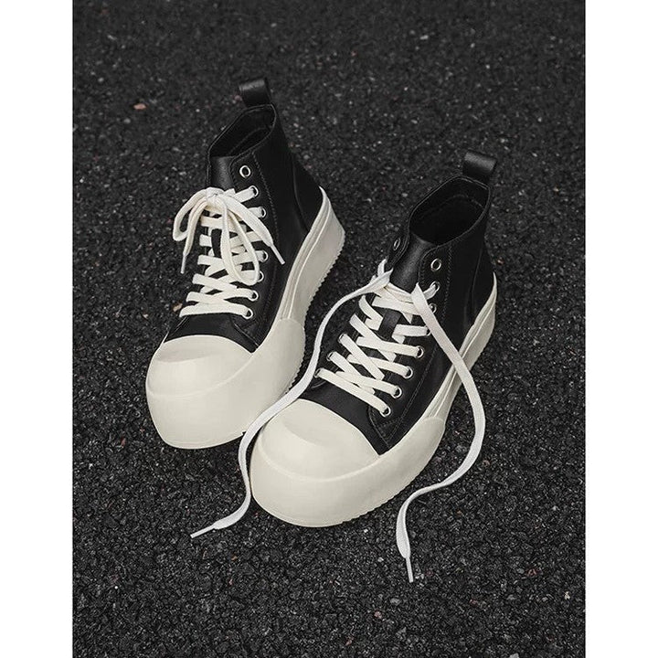 Damen Hochschaft Sneakers mit stylischem Plateau und robustem Obermaterial Echo Archiv