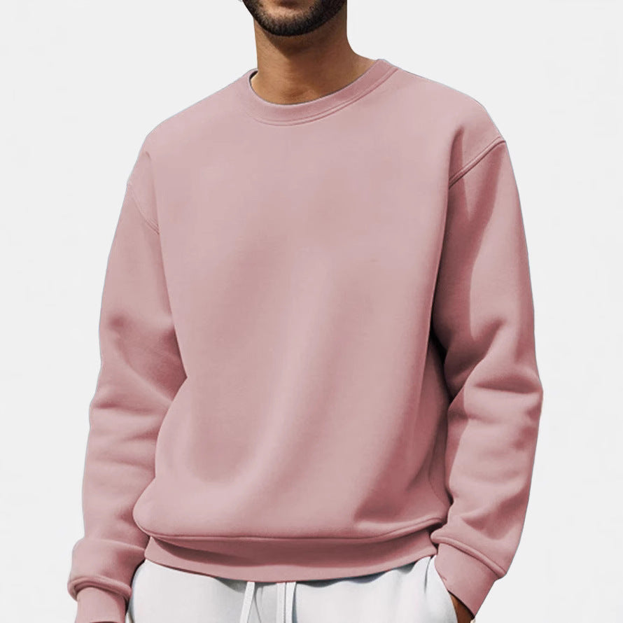 Herren lässiger Sweatpullover mit überschnittenen Schultern Echoarchiv