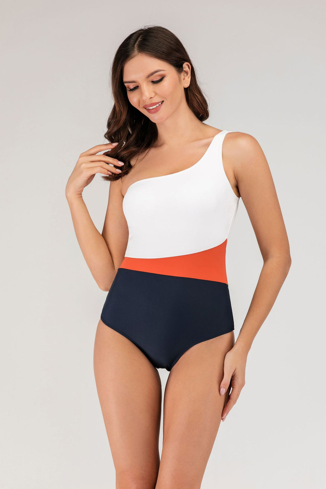 Damen Sportlicher Einteiler-Badeanzug mit hochwertigem Material Echo Archiv
