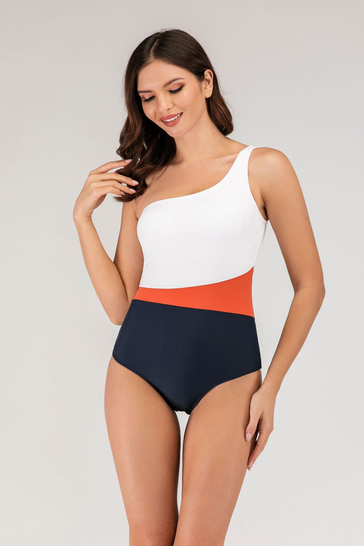 Damen Sportlicher Einteiler-Badeanzug mit hochwertigem Material Echo Archiv