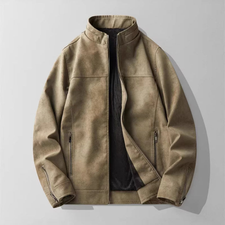 Herren Modische und Bequeme Suede Jacke