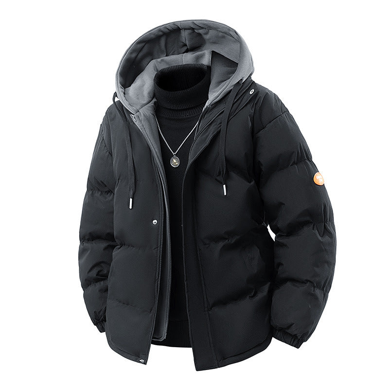 Herren Gepolsterte Wintersteppjacke mit integrierter Kapuzen-Innenlage und winddichter Thermofüllung Echo Archiv