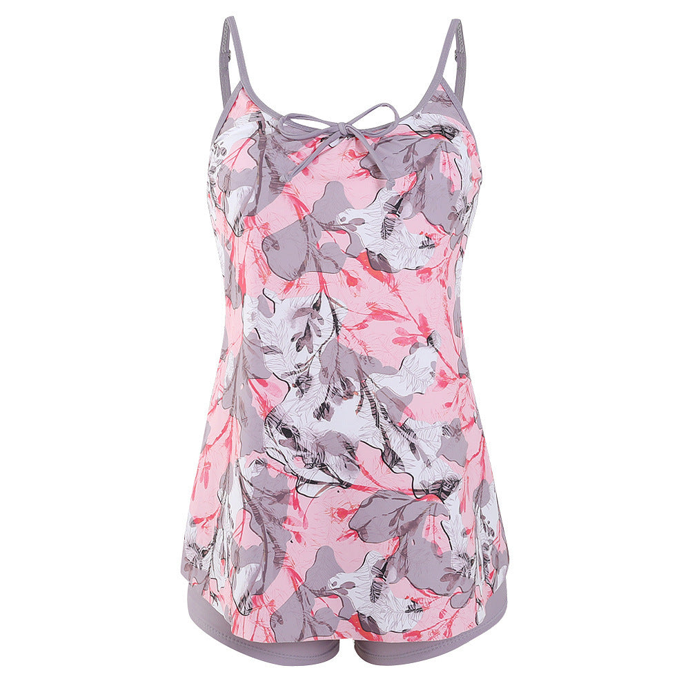 Damen lässiger Strandtop mit Shorts Echo Archiv