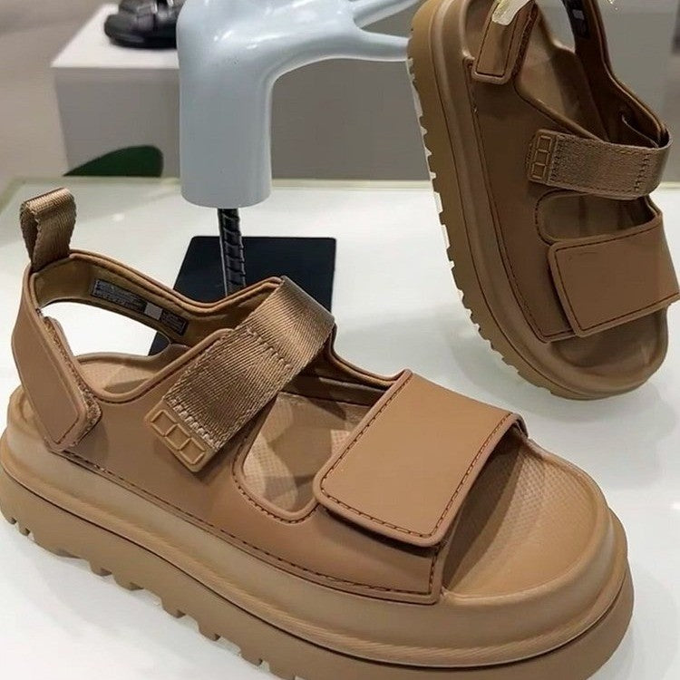 Damen Sportliche Sandalen mit ergonomischem Fußbett und rutschfester Sohle Echoarchiv