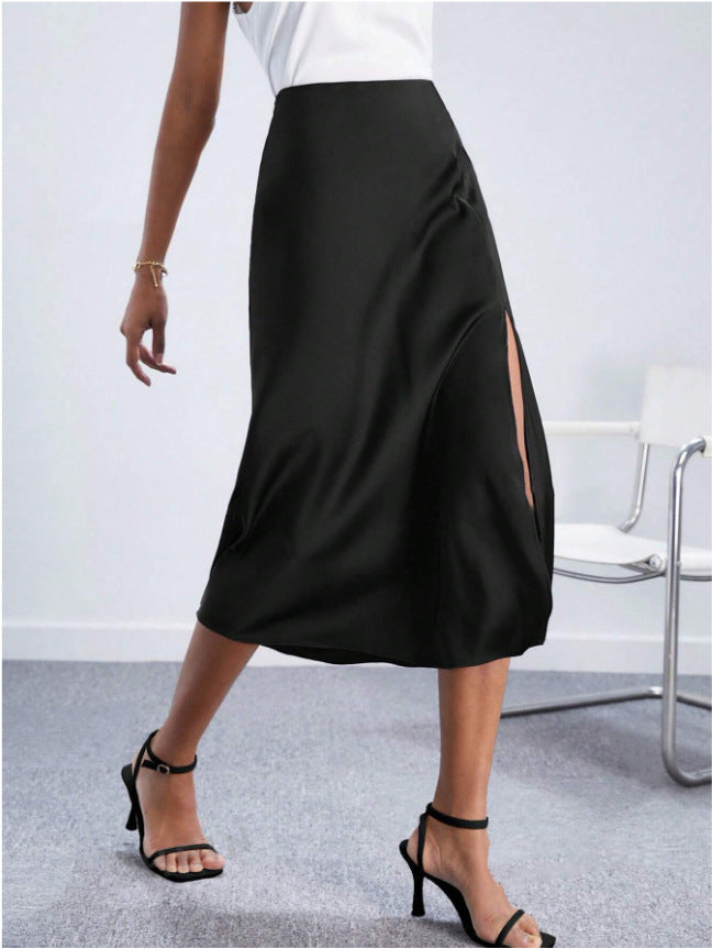 Damen Midikleid mit hohem Schlitz Echo Archiv
